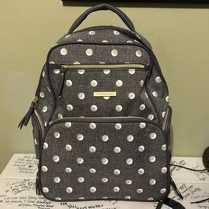 Bananafish diaper bag with breast pump pocket
